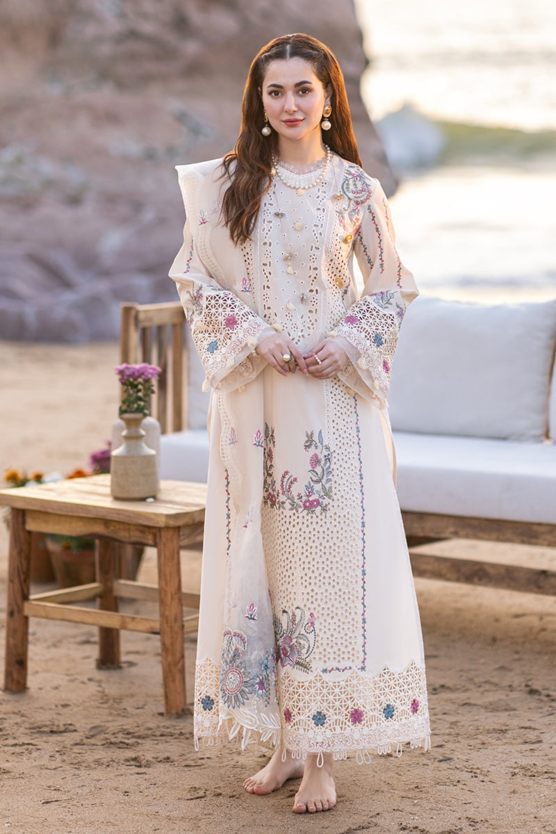 Luxury Lawn Embroidered 3 Piece Suit - Factory Direct Stock