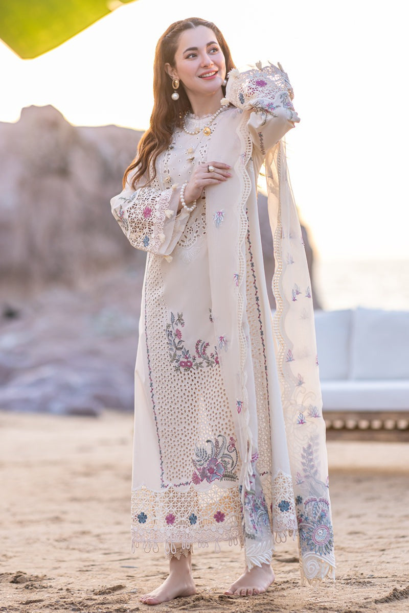 Luxury Lawn Embroidered 3 Piece Suit - Factory Direct Stock