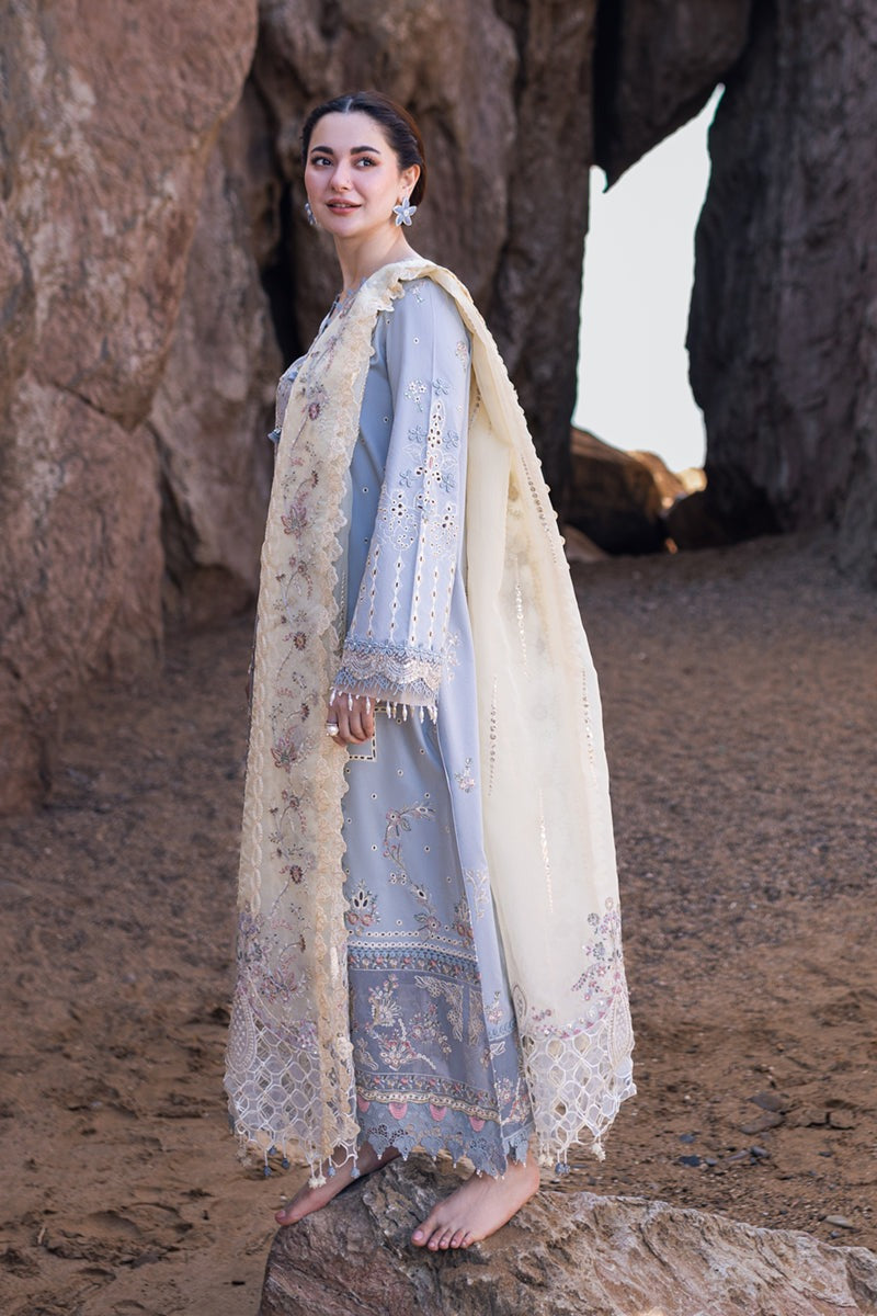Luxury Lawn Embroidered 3 Piece Suit - Factory Direct Stock