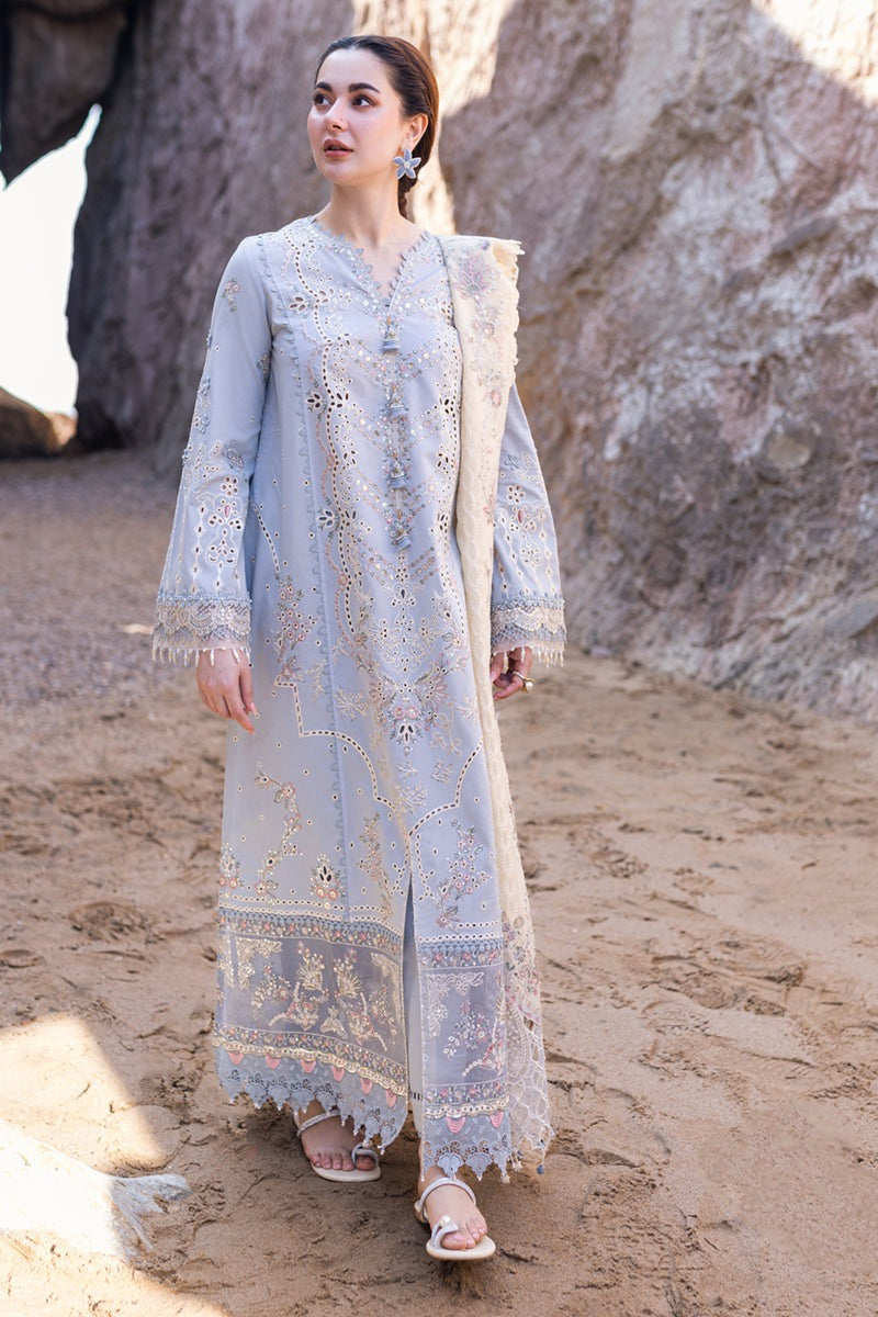 Luxury Lawn Embroidered 3 Piece Suit - Factory Direct Stock