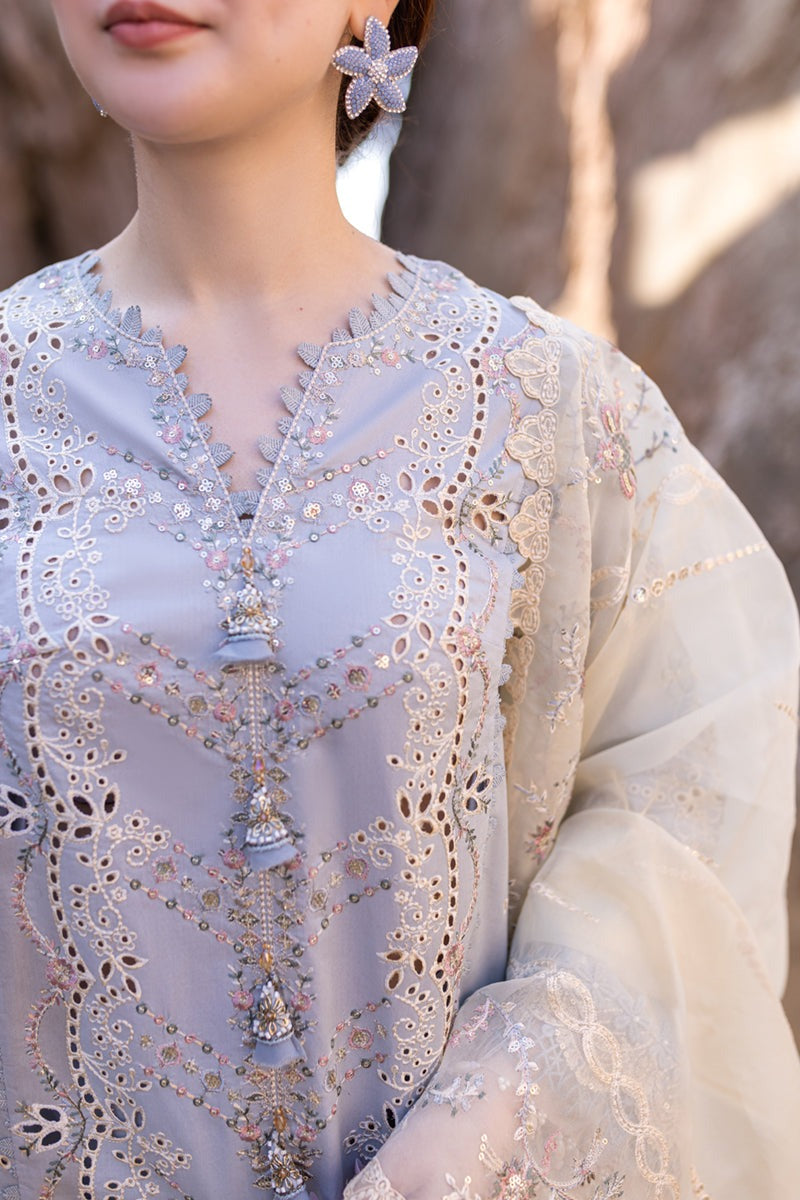 Luxury Lawn Embroidered 3 Piece Suit - Factory Direct Stock