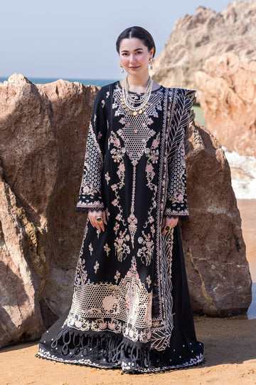 Embroidered Lawn 3 Piece Unstitched With Organza Embroidered Dupatta-5400