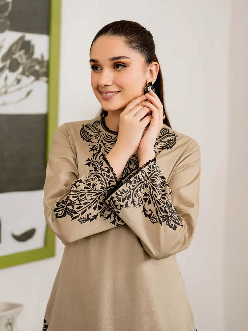 Embroidered Lawn 3 Piece Unstitched Shirt Shirt with Digital Printed Jacquard Dupatta-5093
