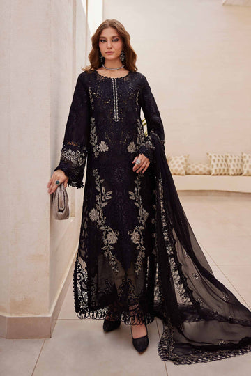 Embroidered Lawn 3 Piece Unstitched Shirt With Khadi Net Embroidered Dupatta-5314