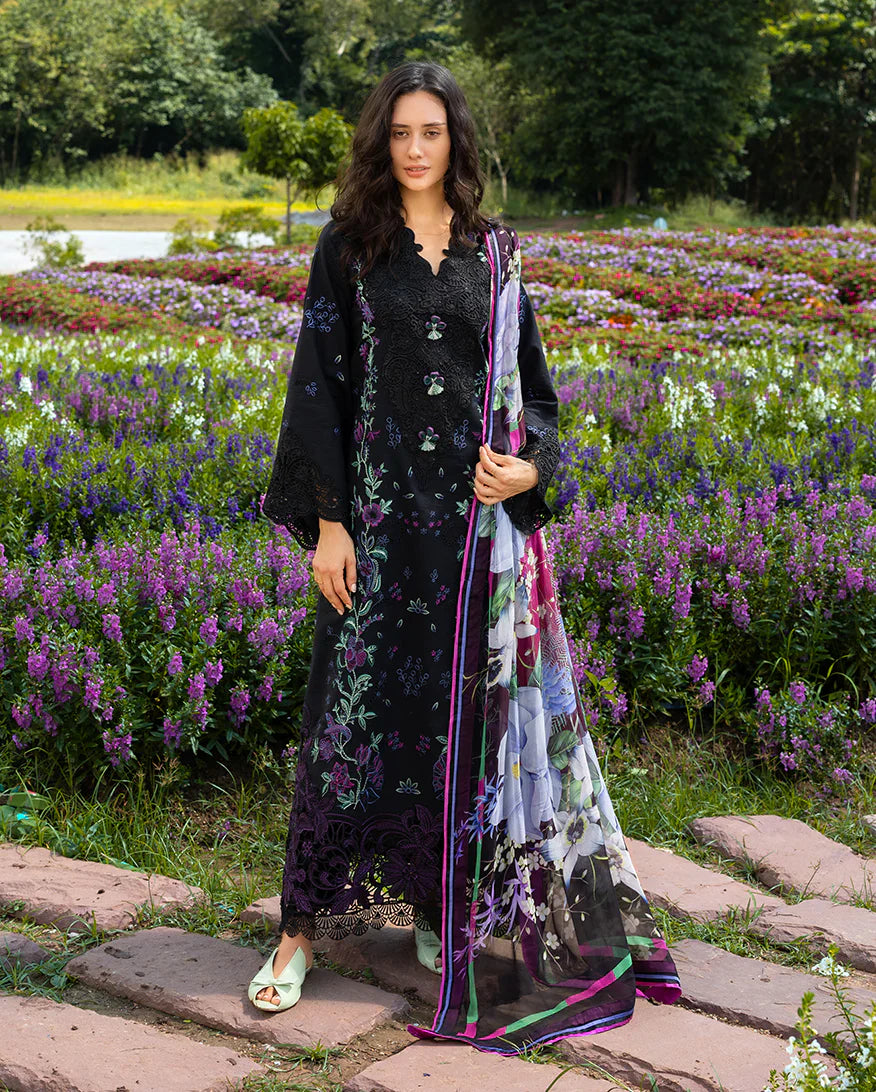 Luxury Lawn Embroidered 3 Piece Suit - Factory Direct Stock