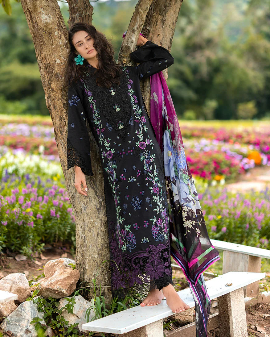 Luxury Lawn Embroidered 3 Piece Suit - Factory Direct Stock
