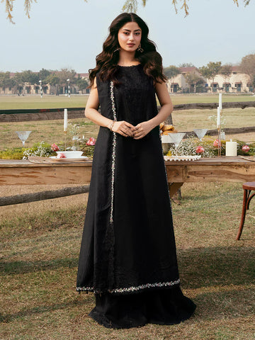 Embroidered Lawn 3 Piece Unstitched With Khadi Net Embroidered Dupatta-5280