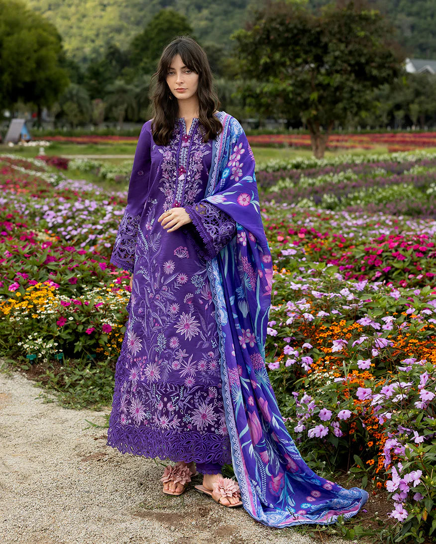 Luxury Lawn Embroidered 3 Piece Suit - Factory Direct Stock