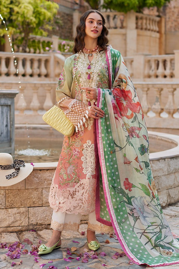 Luxury Lawn Embroidered 3 Piece Suit - Factory Direct Stock