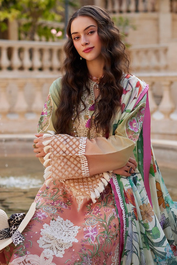 Luxury Lawn Embroidered 3 Piece Suit - Factory Direct Stock