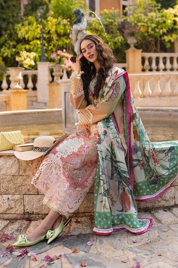 Luxury Lawn Embroidered 3 Piece Suit - Factory Direct Stock