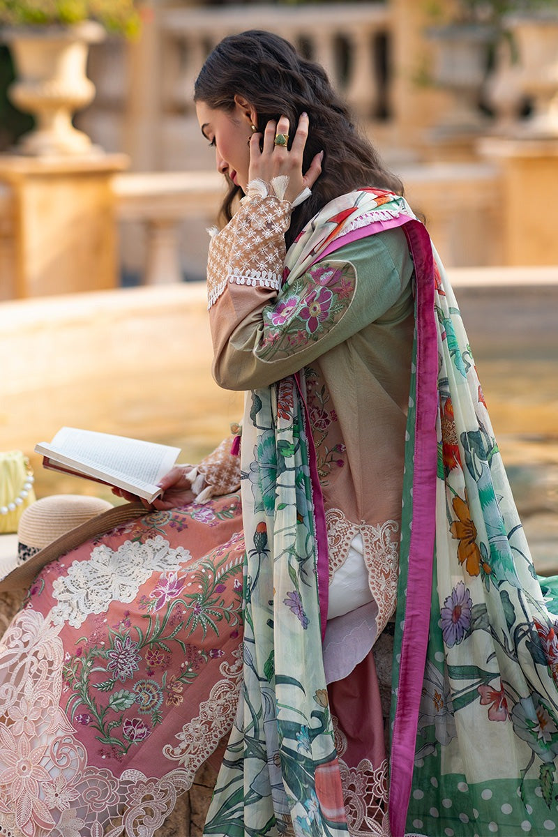 Luxury Lawn Embroidered 3 Piece Suit - Factory Direct Stock
