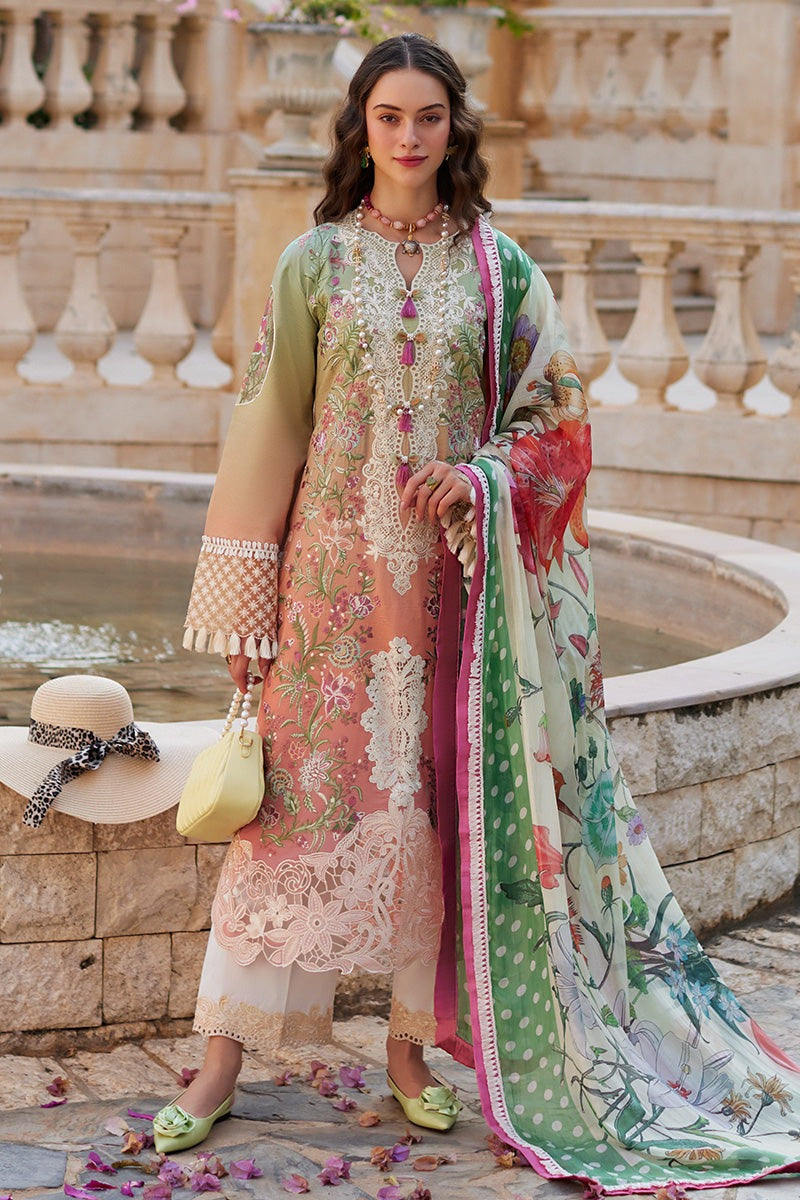 Luxury Lawn Embroidered 3 Piece Suit - Factory Direct Stock