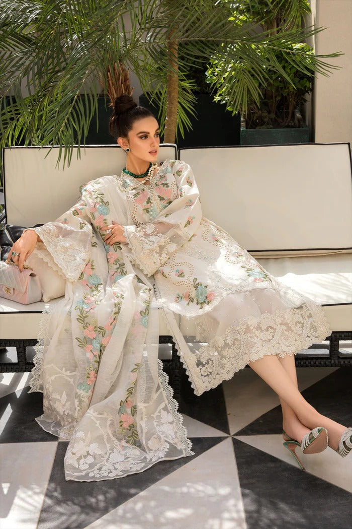 Luxury Lawn Embroidered 3 Piece Suit - Factory Direct Stock