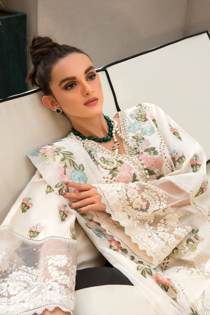 Luxury Lawn Embroidered 3 Piece Suit - Factory Direct Stock