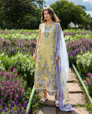 Luxury Lawn Embroidered 3 Piece Suit - Factory Direct Stock