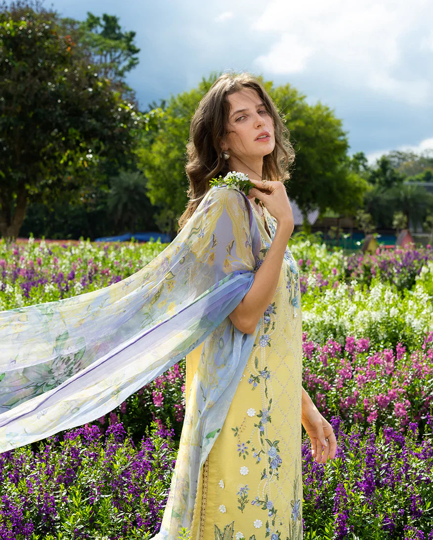 Luxury Lawn Embroidered 3 Piece Suit - Factory Direct Stock