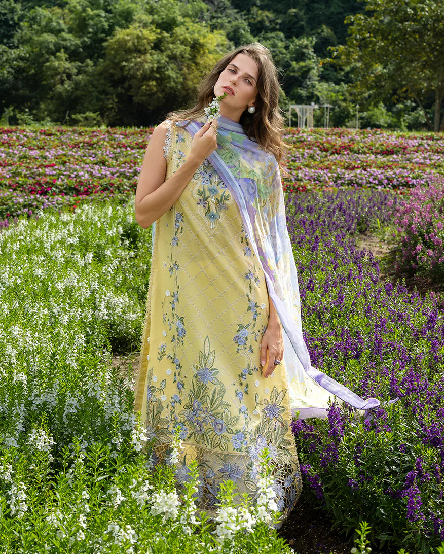 Luxury Lawn Embroidered 3 Piece Suit - Factory Direct Stock