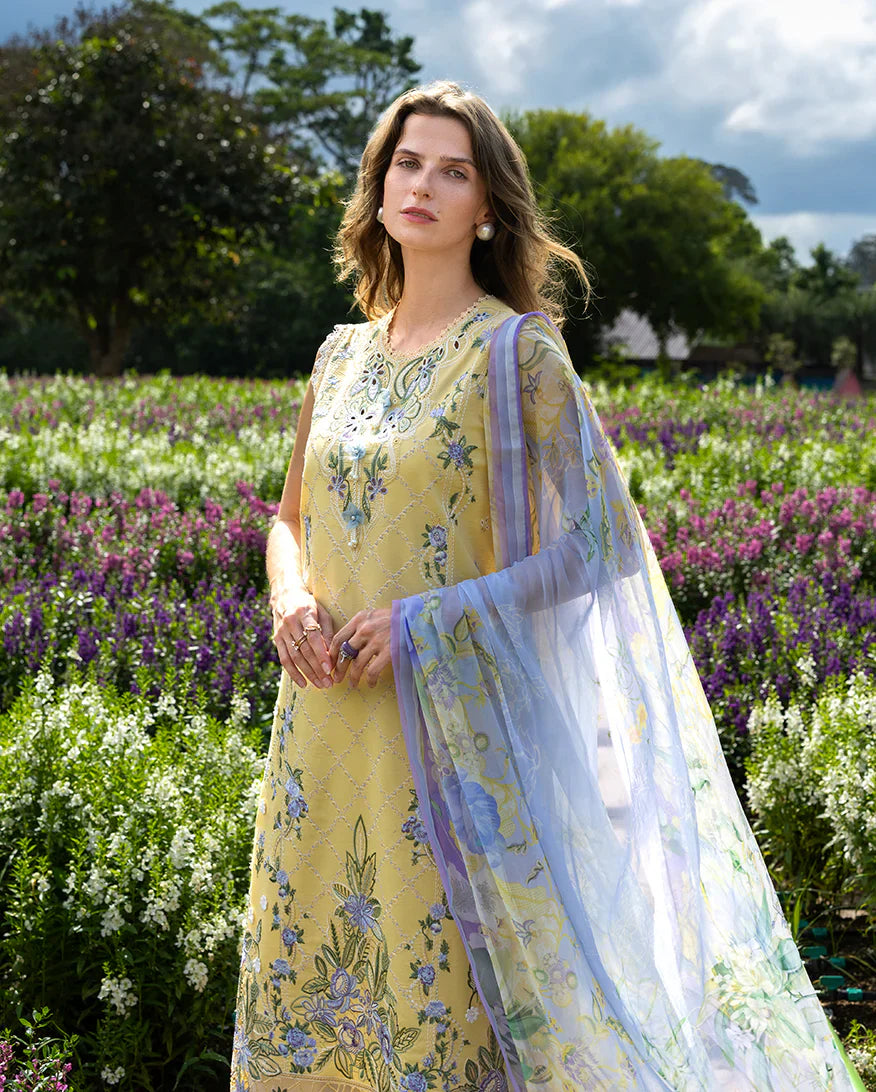 Luxury Lawn Embroidered 3 Piece Suit - Factory Direct Stock