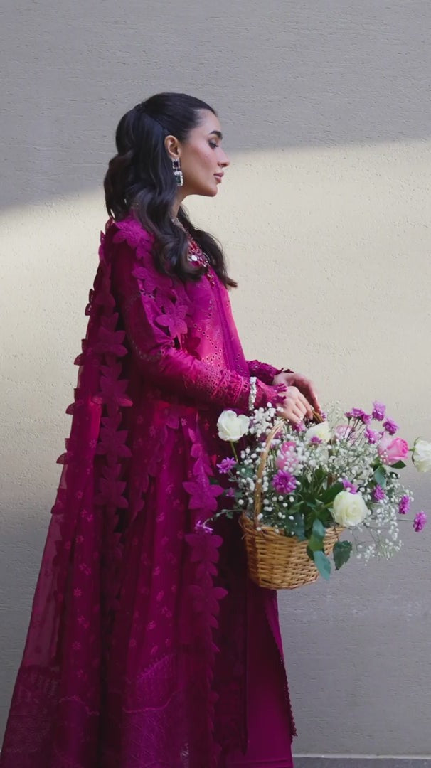 Luxury Lawn Embroidered 3 Piece Suit - Factory Direct Stock