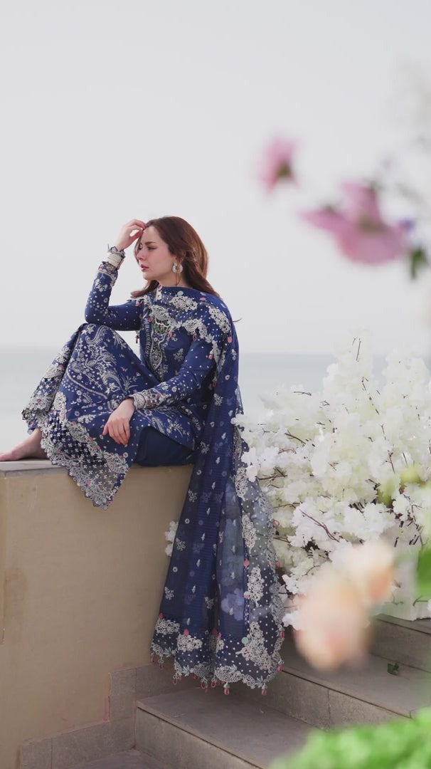 Luxury Lawn Embroidered 3 Piece Suit - Factory Direct Stock
