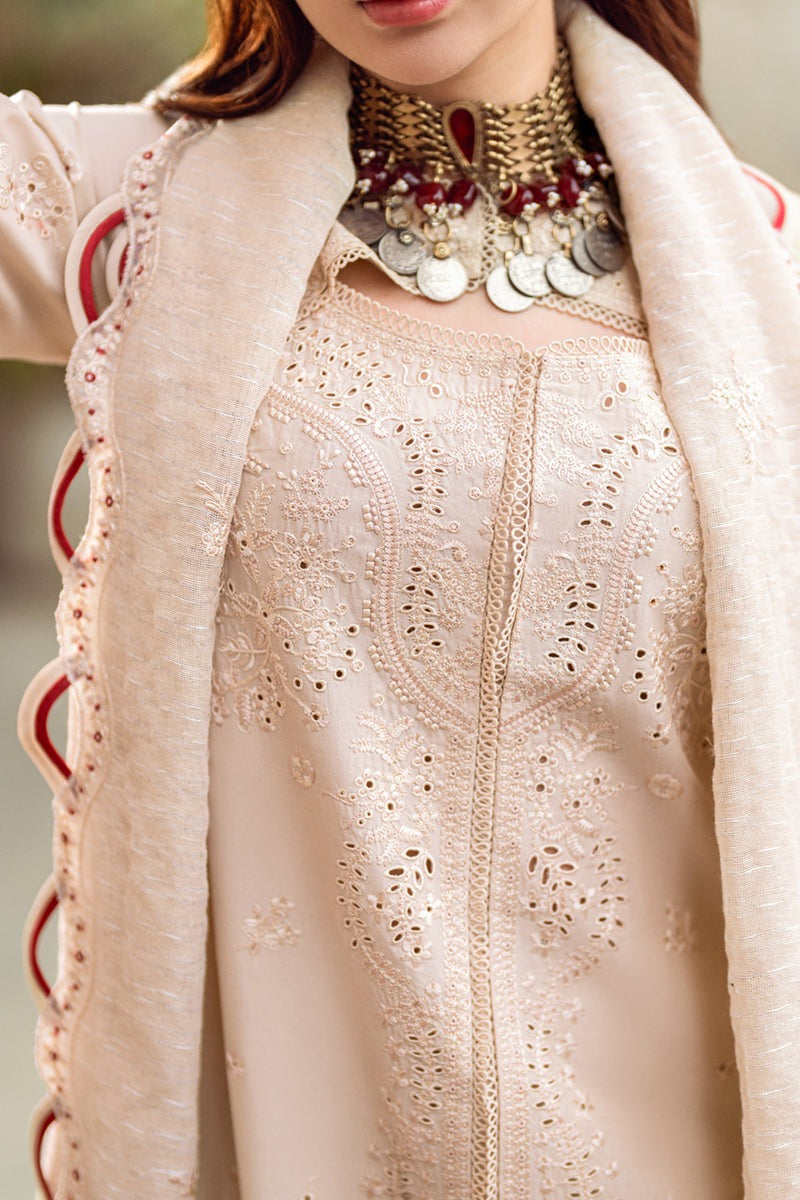 Luxury Lawn Embroidered 3 Piece Suit - Factory Direct Stock