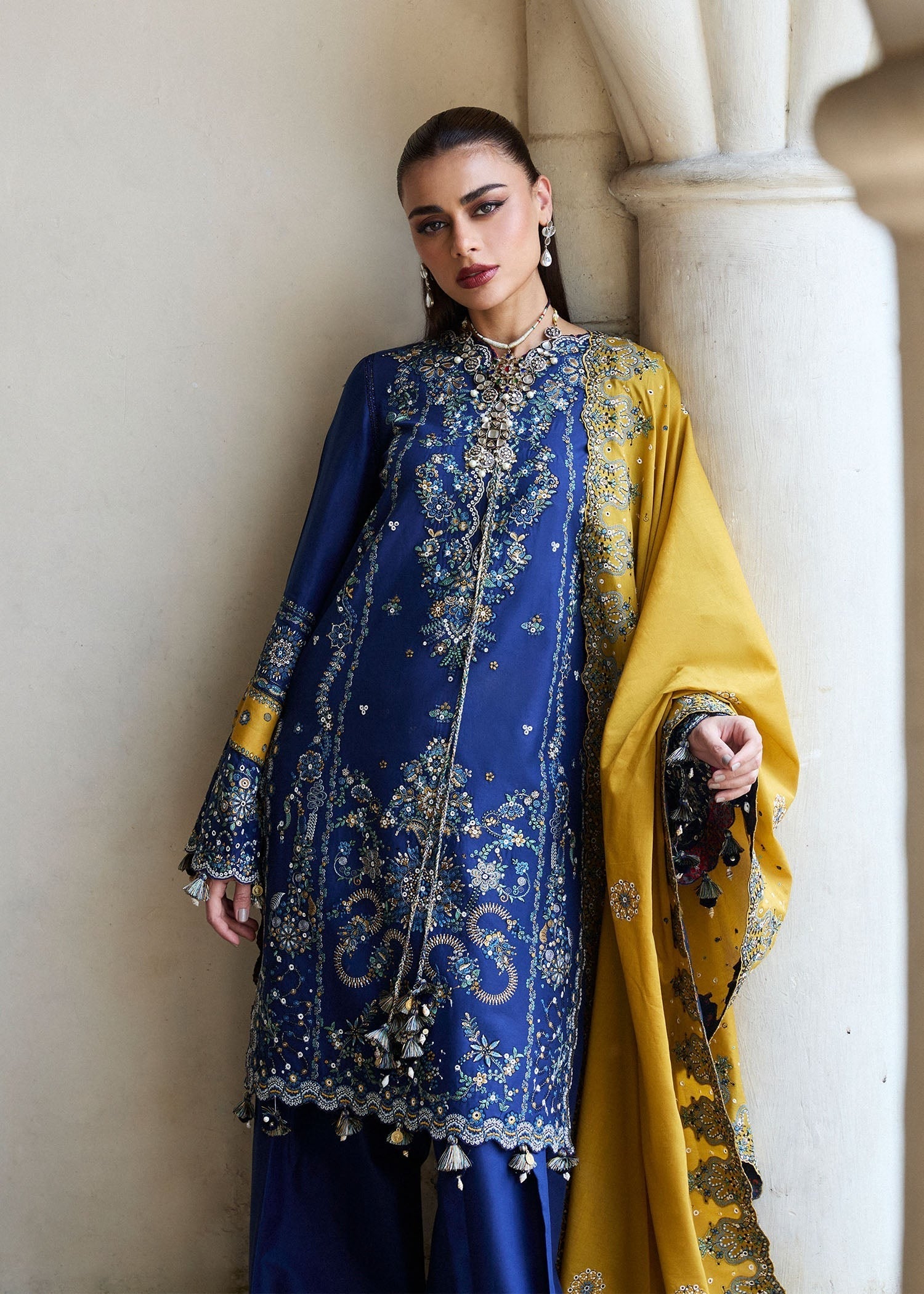 Luxury Lawn Embroidered 3 Piece Suit - Factory Direct Stock