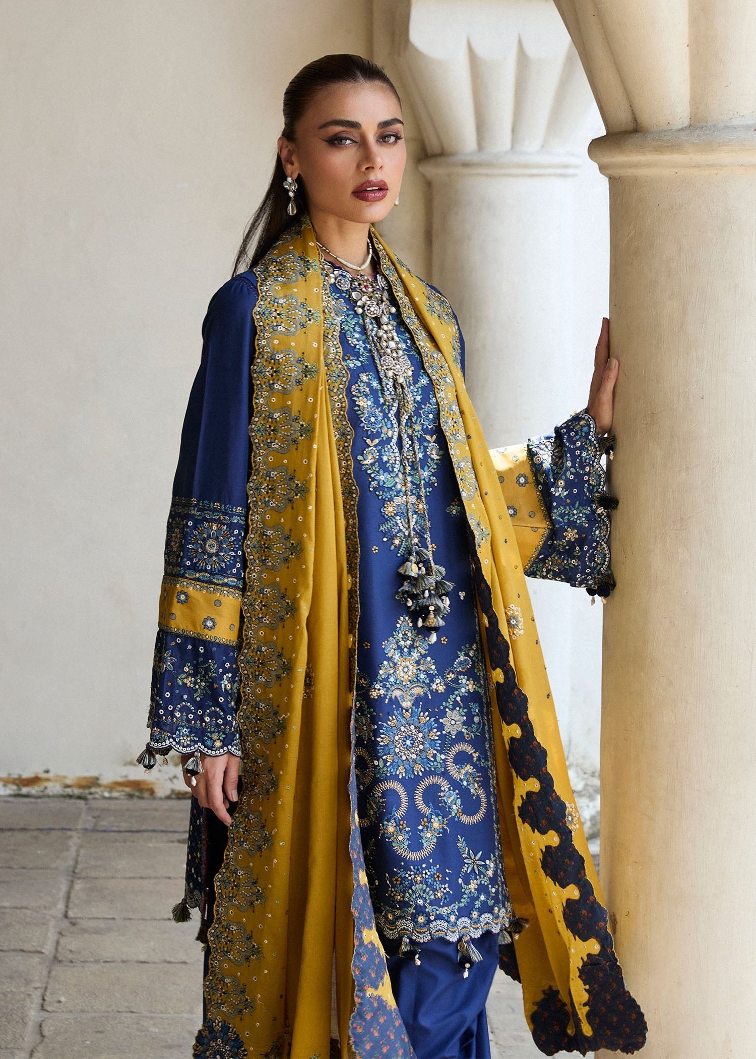 Luxury Lawn Embroidered 3 Piece Suit - Factory Direct Stock