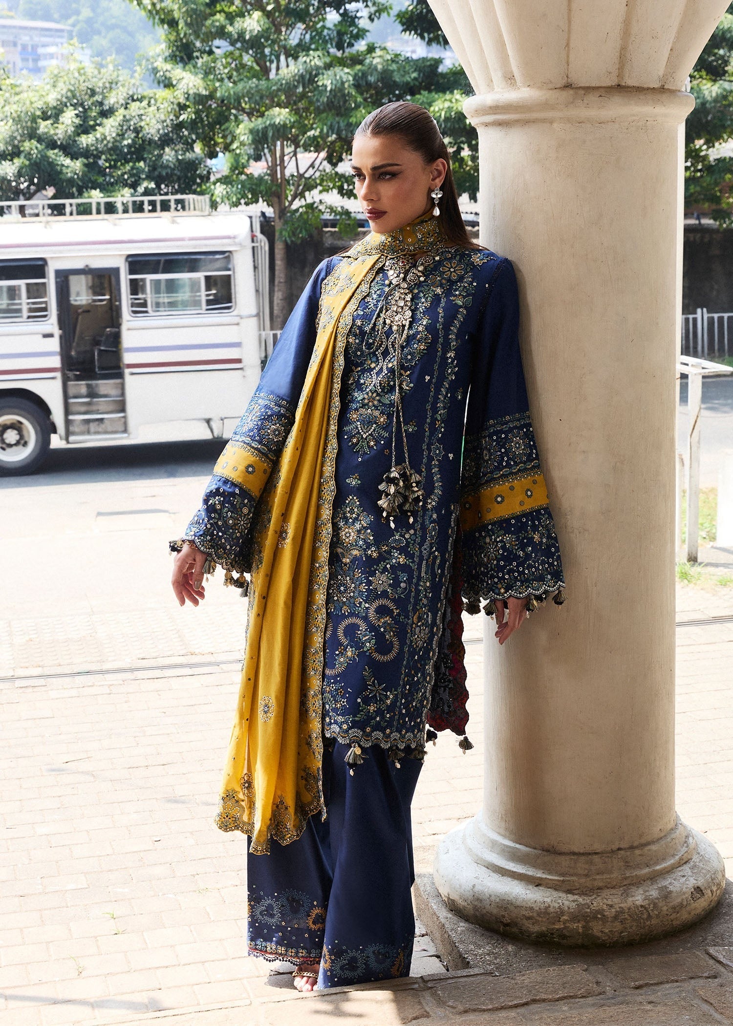 Luxury Lawn Embroidered 3 Piece Suit - Factory Direct Stock