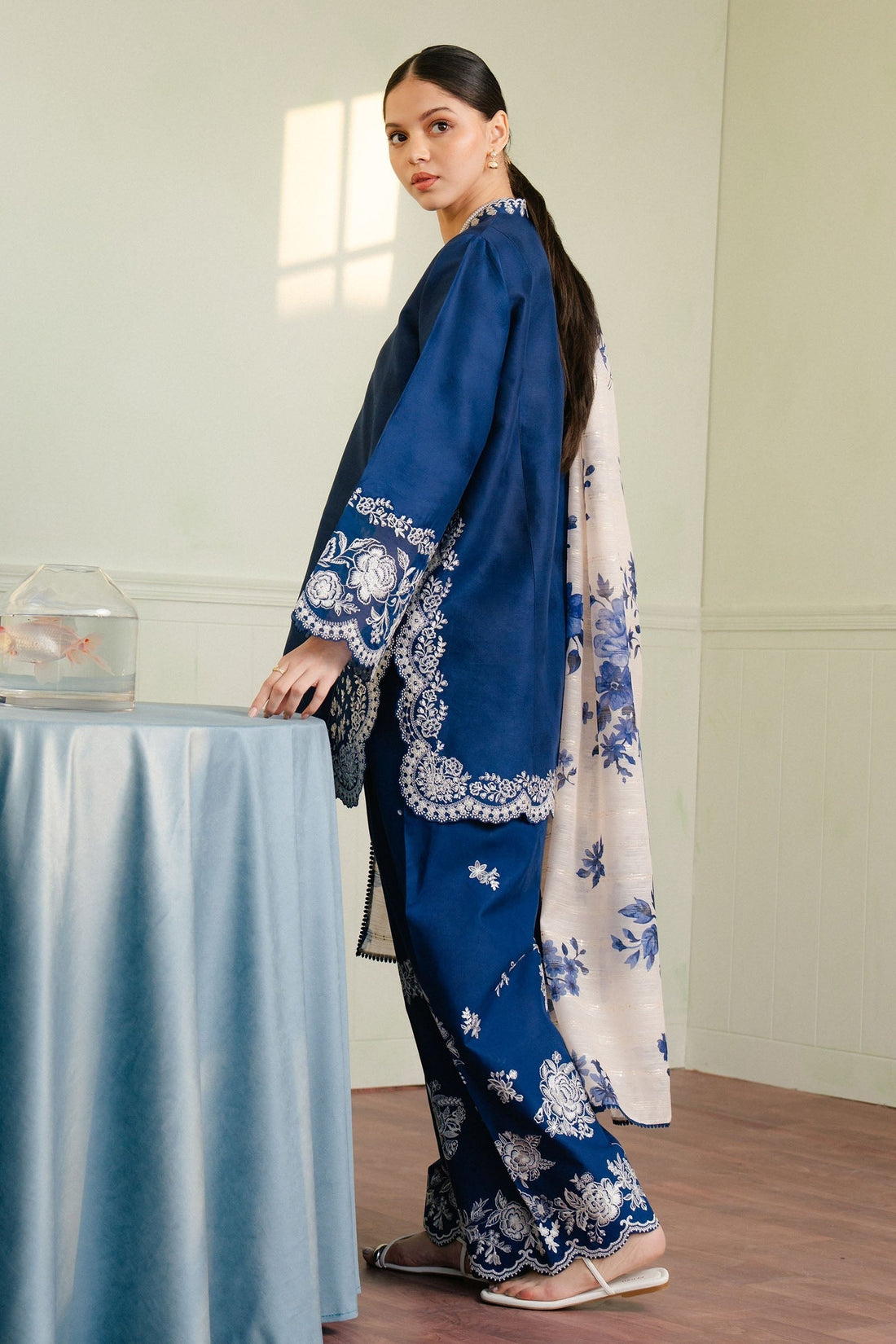 Luxury Lawn Embroidered 3 Piece Suit - Factory Direct Stock