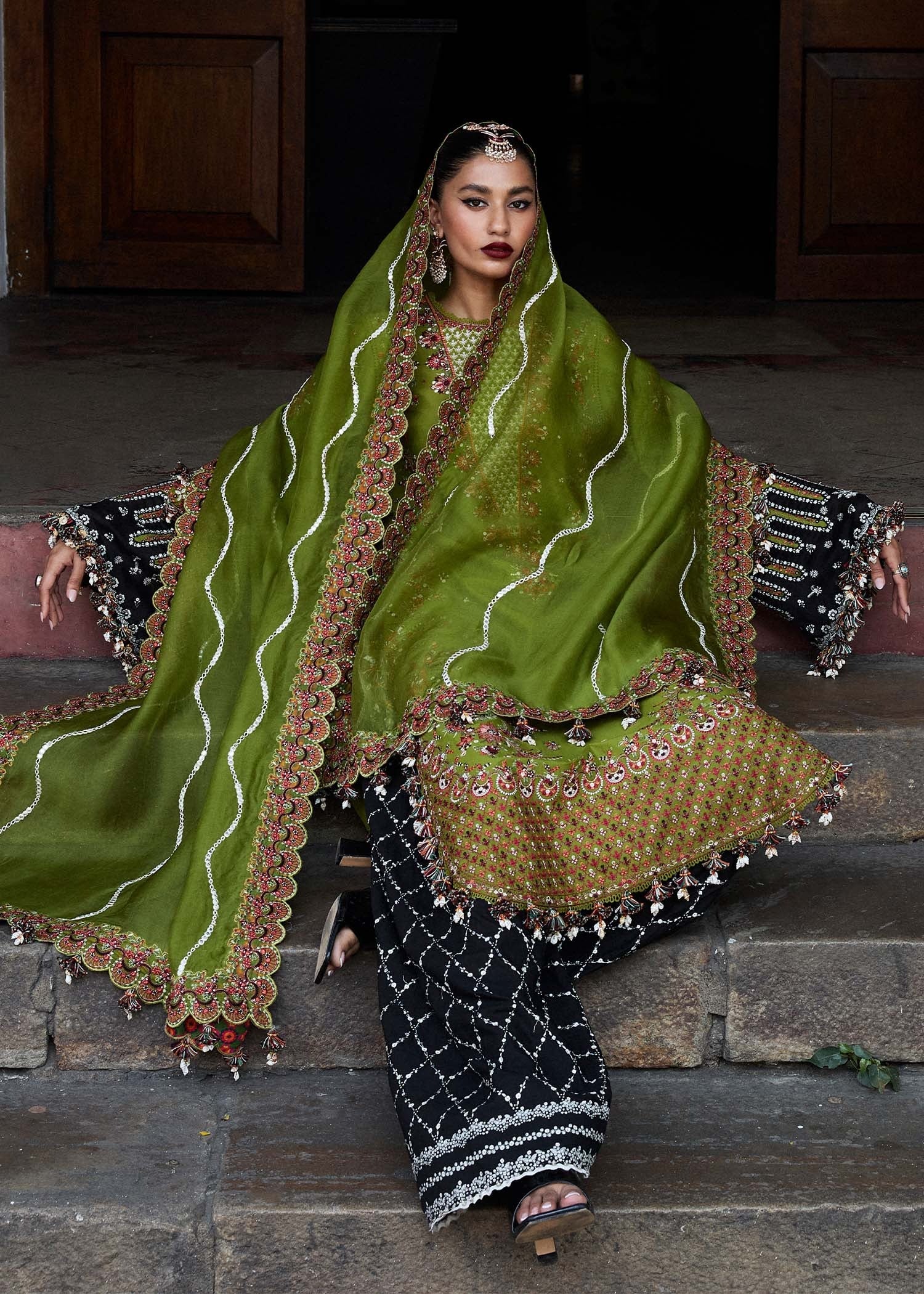 Luxury Lawn Embroidered 3 Piece Suit - Factory Direct Stock