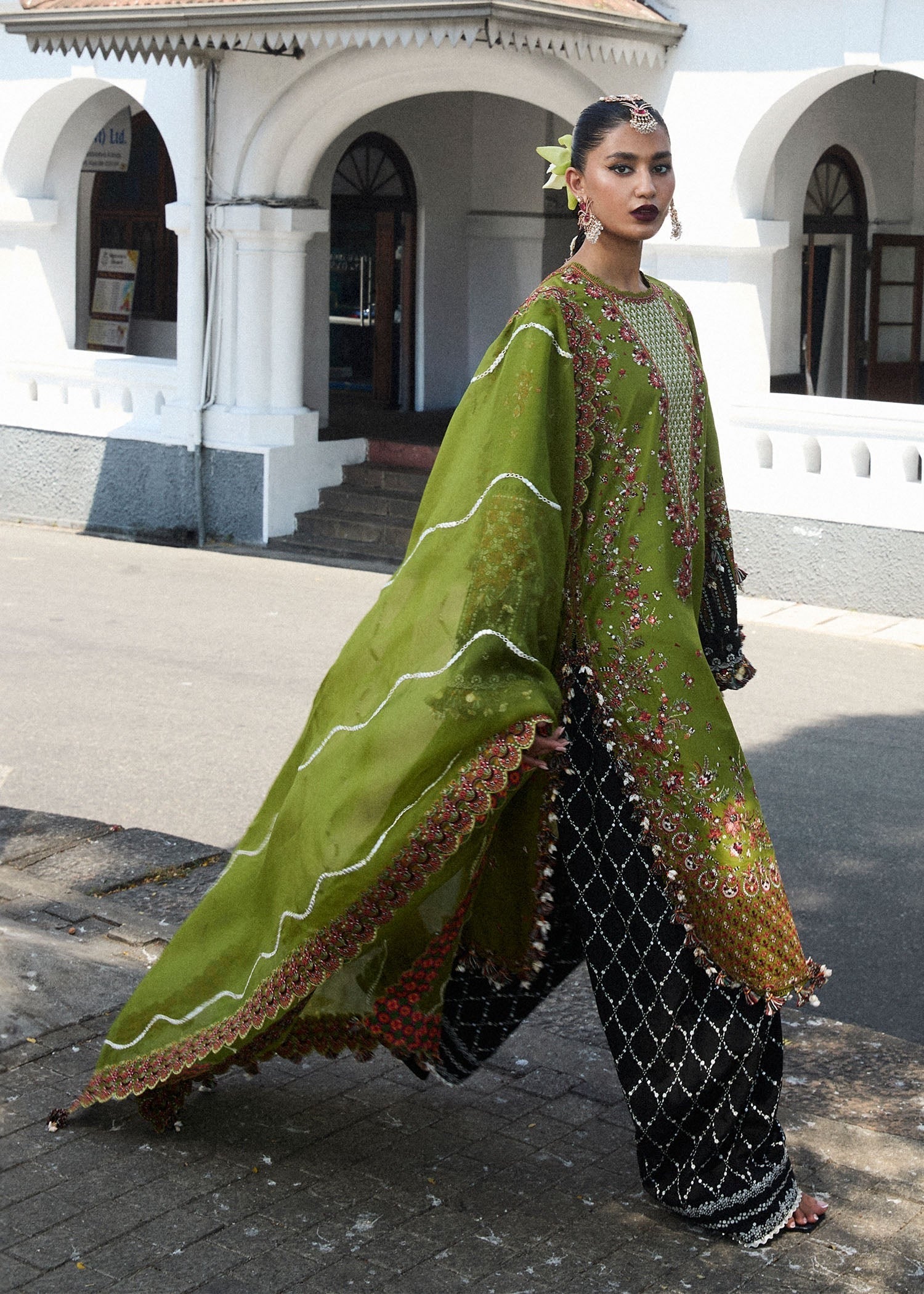 Luxury Lawn Embroidered 3 Piece Suit - Factory Direct Stock