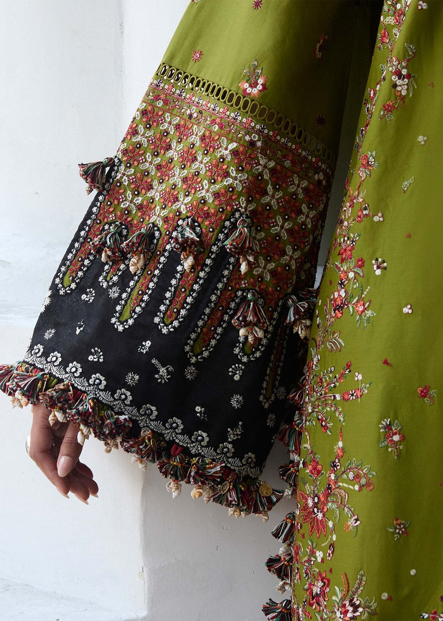 Luxury Lawn Embroidered 3 Piece Suit - Factory Direct Stock