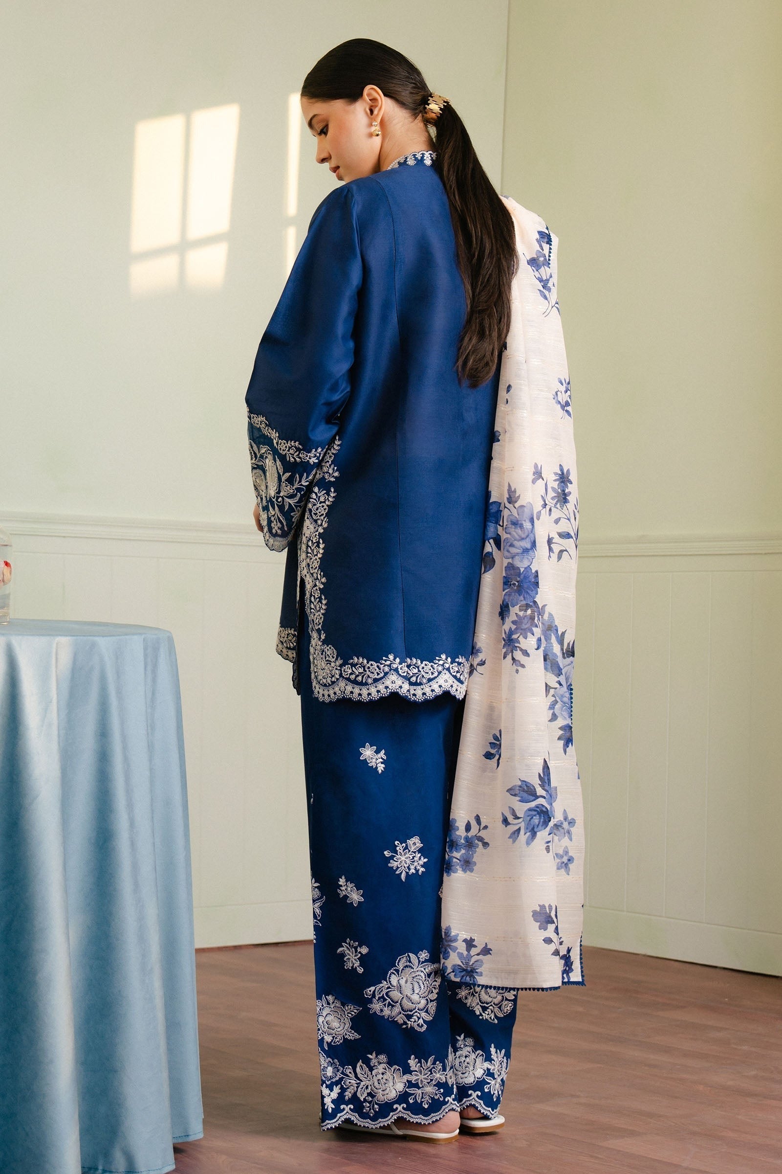 Luxury Lawn Embroidered 3 Piece Suit - Factory Direct Stock