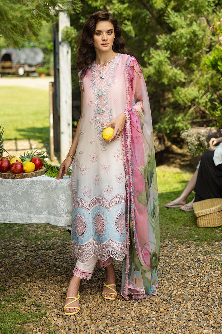 Luxury Lawn Embroidered 3 Piece Suit - Factory Direct Stock