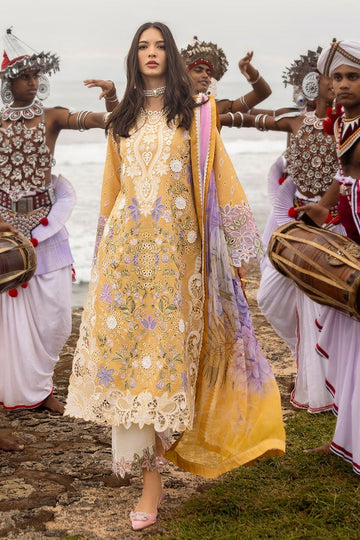 Luxury Lawn Embroidered 3 Piece Suit - Factory Direct Stock