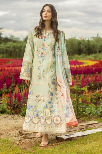 Luxury Lawn Embroidered 3 Piece Suit - Factory Direct Stock