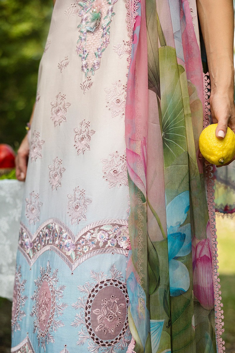 Luxury Lawn Embroidered 3 Piece Suit - Factory Direct Stock