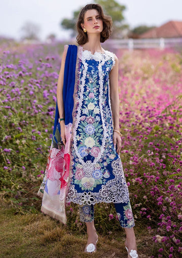 Luxury Lawn Embroidered 3 Piece Suit - Factory Direct Stock