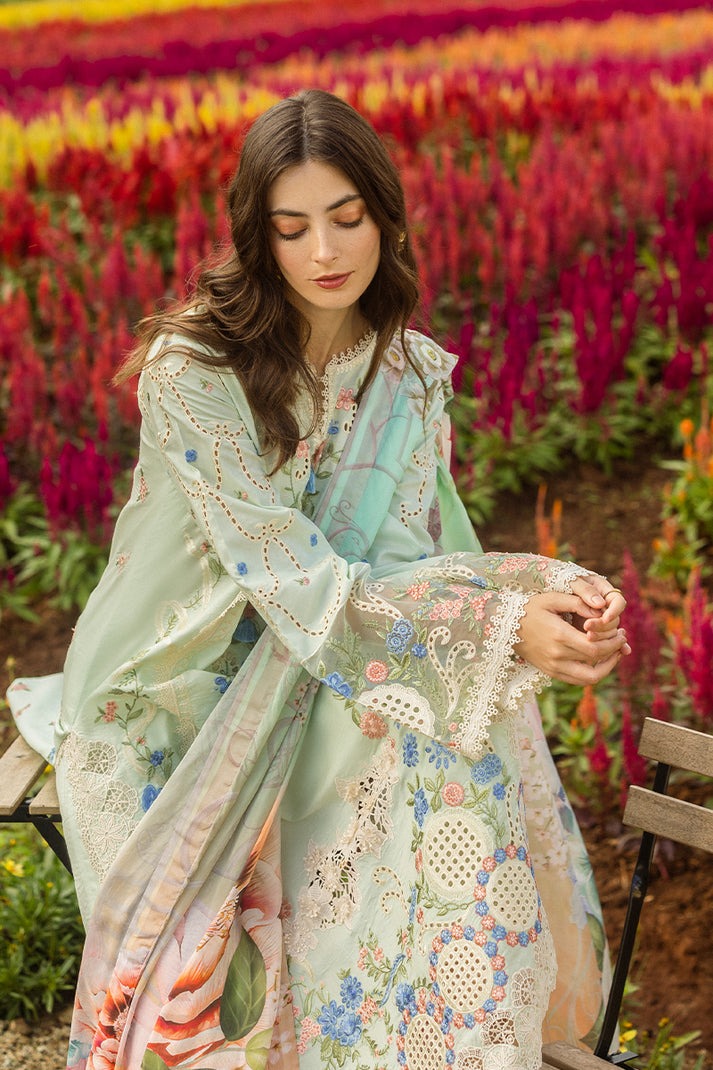 Luxury Lawn Embroidered 3 Piece Suit - Factory Direct Stock