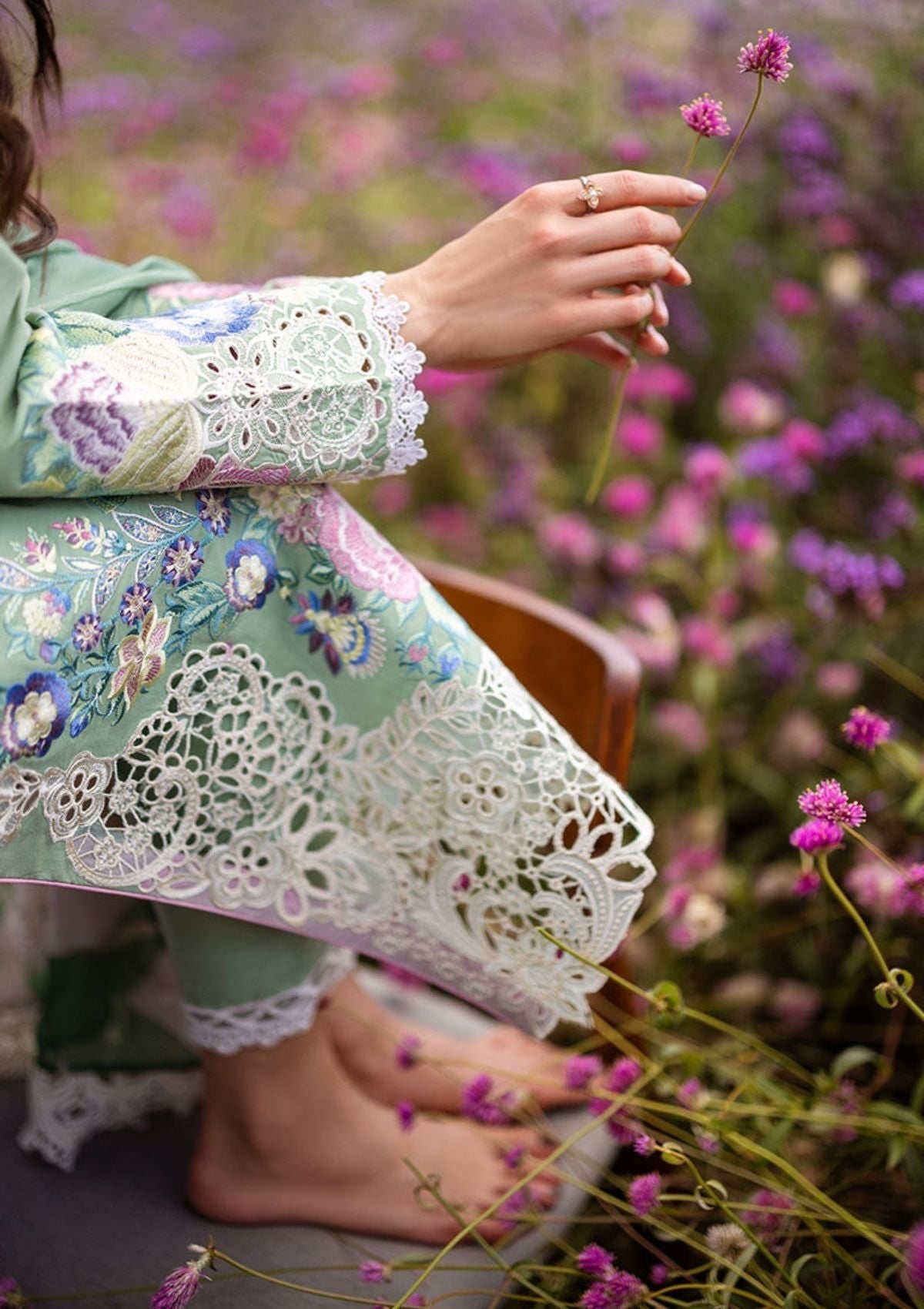 Luxury Lawn Embroidered 3 Piece Suit - Factory Direct Stock