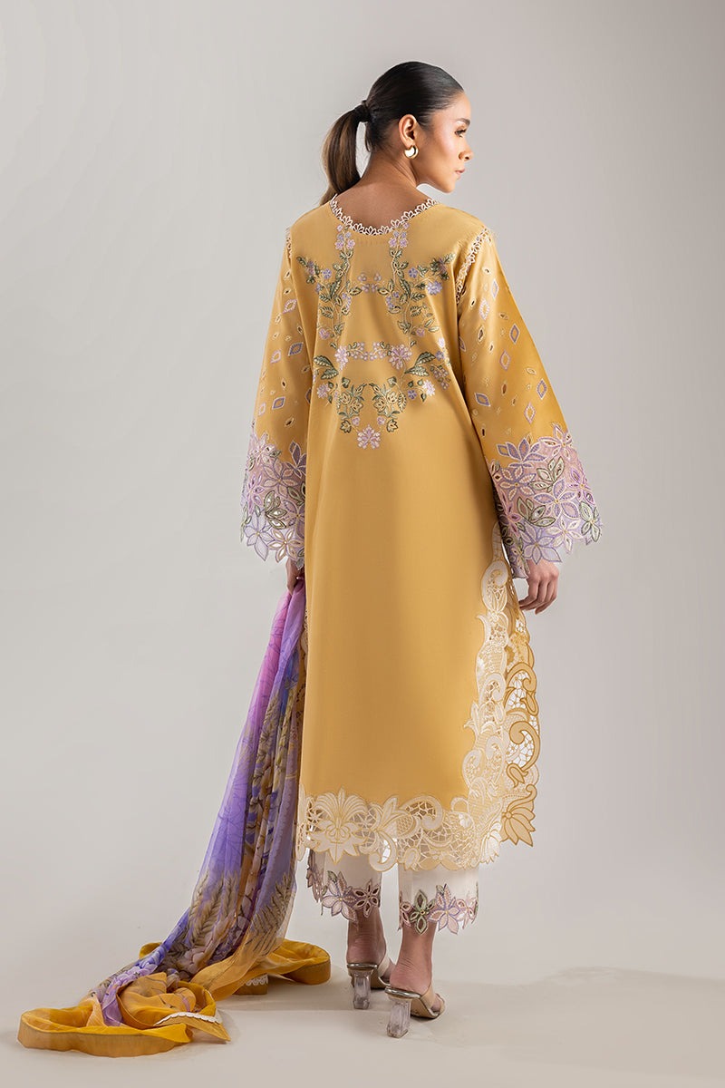 Luxury Lawn Embroidered 3 Piece Suit - Factory Direct Stock