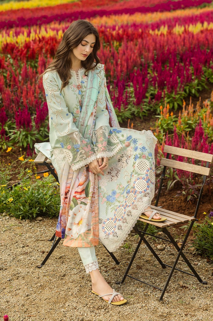 Luxury Lawn Embroidered 3 Piece Suit - Factory Direct Stock