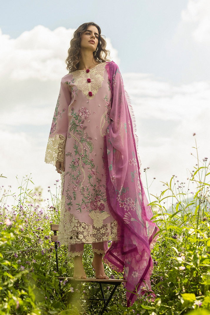 Luxury Lawn Embroidered 3 Piece Suit - Factory Direct Stock