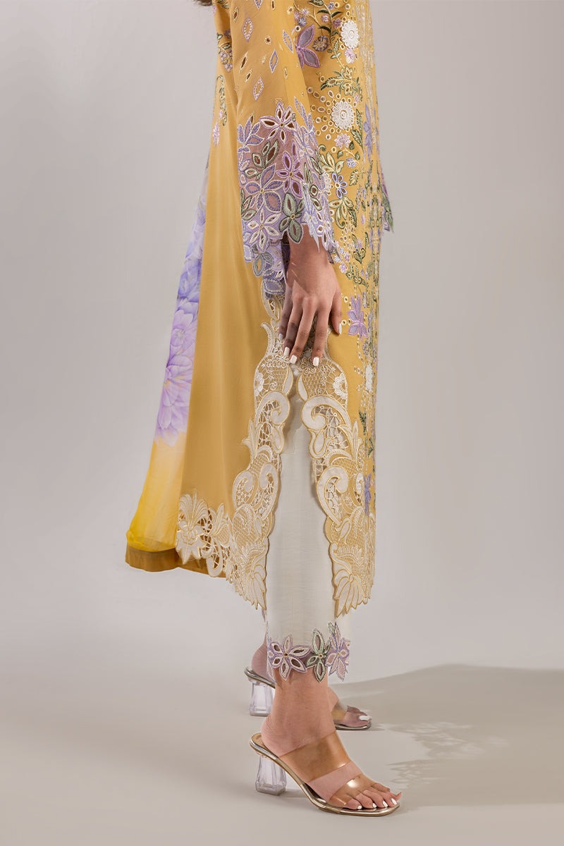 Luxury Lawn Embroidered 3 Piece Suit - Factory Direct Stock